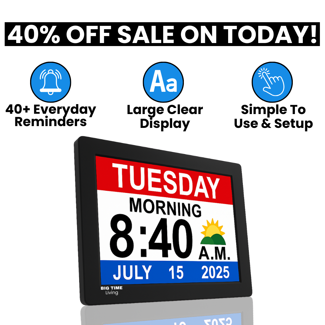 BIG TIME-Large Display Reminder Clock